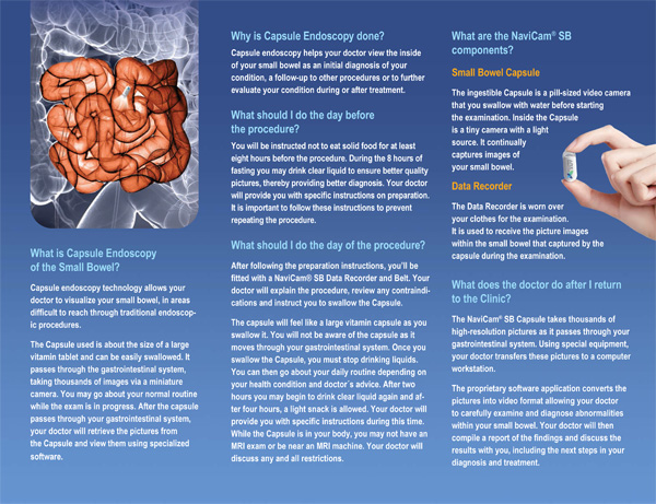 NaviCam SB Patient Information